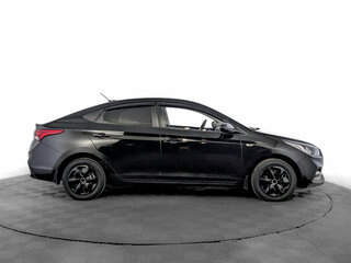 2017 Hyundai Solaris II, чёрный, 1030000 рублей, вид 4