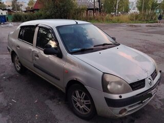 2003 Renault Symbol I Рестайлинг, серебристый, 115000 рублей, вид 1