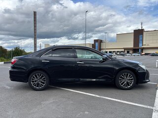 2017 Toyota Camry VII (XV50) Рестайлинг, чёрный, 1640000 рублей, вид 2