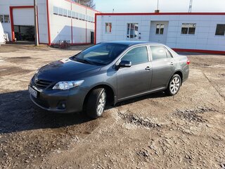 2011 Toyota Corolla X (E140, E150) Рестайлинг, серый, 1200000 рублей, вид 1