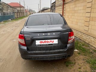 2019 Lada (ВАЗ) Granta I Рестайлинг, серый, 670000 рублей, вид 3