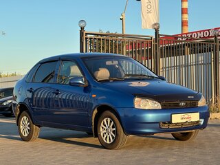 2007 Lada (ВАЗ) Kalina I, синий, 337000 рублей, вид 2