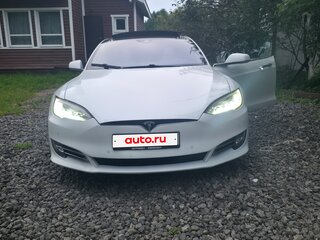 2016 Tesla Model S 90D I Рестайлинг, белый, 2500000 рублей, вид 4