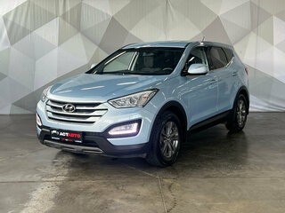 2013 Hyundai Santa Fe III, голубой, 1700000 рублей, вид 1