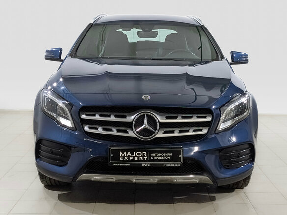 2019 Mercedes-Benz GLA 200 I (X156) Рестайлинг, синий, 2605000 рублей - вид 1