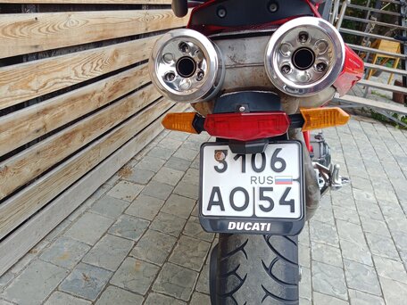 2008 Ducati Multistrada 1100, красный, 350000 рублей, вид 4