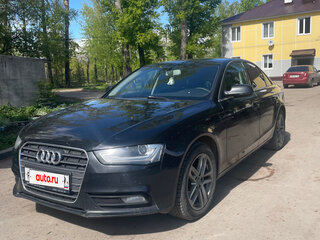 2013 Audi A4 IV (B8) Рестайлинг, чёрный, 950000 рублей, вид 1