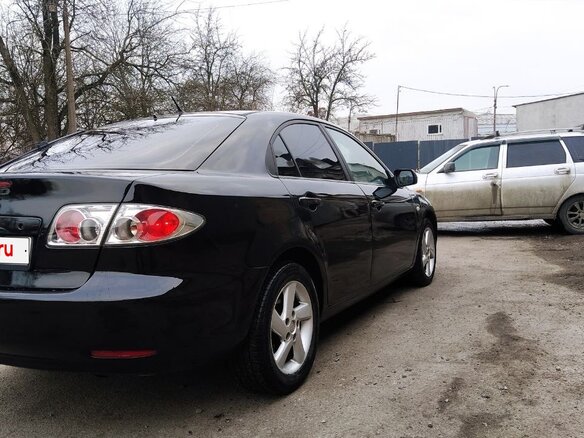 2003 Mazda 6 I (GG), чёрный, 420000 рублей - вид 16