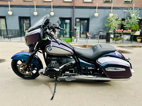 2021 BMW R 18 B, фиолетовый, 1540000 рублей, вид 2