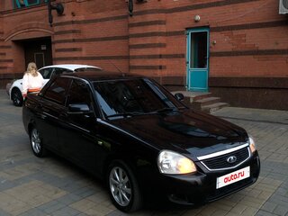 2016 Lada (ВАЗ) Priora I Рестайлинг, чёрный, 630000 рублей, вид 4