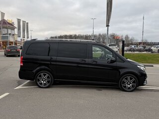 2019 Mercedes-Benz V-Класс Long 220 d длинный III (W447) Рестайлинг, чёрный, 4800000 рублей, вид 3