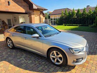 2021 Audi A6 45 TFSI V (C8), серый, 4900000 рублей, вид 1