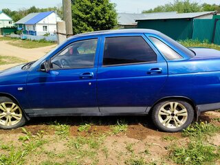 2002 Lada (ВАЗ) 2110, синий, 120000 рублей, вид 2