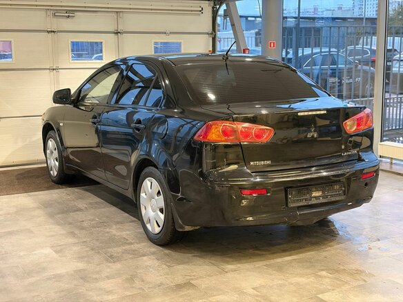 2007 Mitsubishi Lancer X, чёрный, 449000 рублей - вид 4