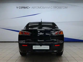 2012 Mitsubishi Lancer X Рестайлинг, чёрный, 820000 рублей, вид 4