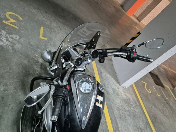 2009 Yamaha XVS950, чёрный, 605000 рублей - вид 2
