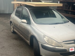 2002 Peugeot 307 I, серый, 159000 рублей, вид 1