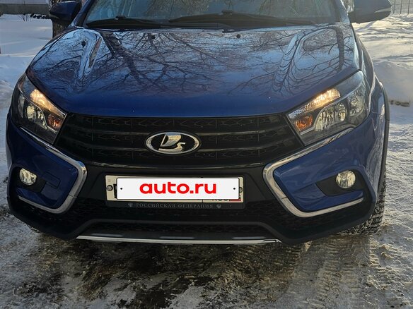 2022 Lada (ВАЗ) Vesta SW Cross I, синий, 1500000 рублей - вид 2