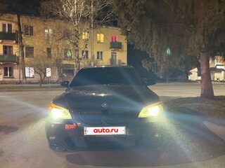 2004 BMW 5 серии 520i V (E60/E61), чёрный, 1150000 рублей, вид 1