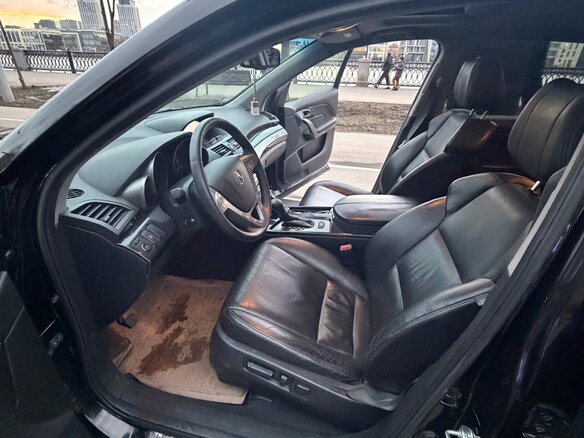 2008 Acura MDX II, чёрный - вид 10