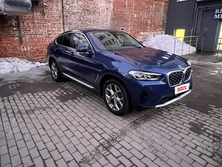 2022 BMW X4 20i II (G02) Рестайлинг, синий, 5900000 рублей, вид 5