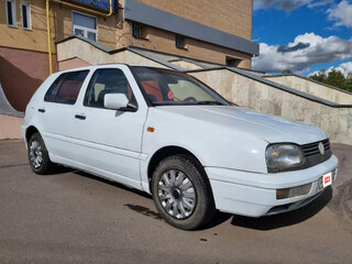 1997 Volkswagen Golf III, белый, 229900 рублей, вид 2