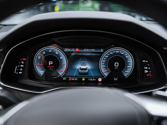 2025 Audi A7 L 45 TFSI II (4K), чёрный - вид 10