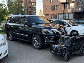 2012 Lexus LX 570 III Рестайлинг, чёрный, 5450000 рублей, вид 5
