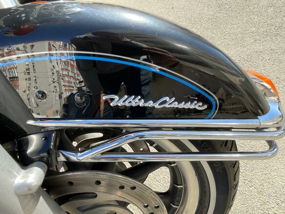 2006 Harley-Davidson Electra Glide, чёрный, 695000 рублей - вид 8