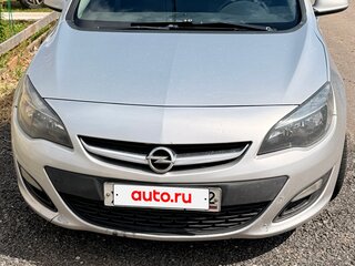 2014 Opel Astra J Рестайлинг, серебристый, 560000 рублей, вид 1