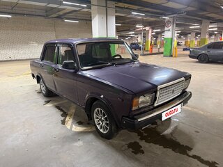 1997 Lada (ВАЗ) 2107, фиолетовый, 125000 рублей, вид 4