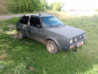 1990 Volkswagen Golf II, чёрный, 80000 рублей, вид 1