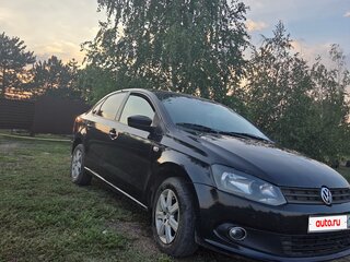 2013 Volkswagen Polo V, чёрный, 630000 рублей, вид 2