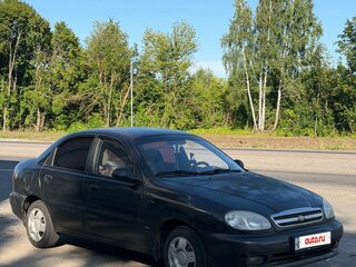 2008 Chevrolet Lanos I, чёрный, 145500 рублей, вид 3
