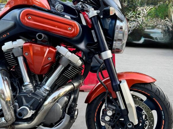 2006 Yamaha MT-01, синий, 650000 рублей - вид 6