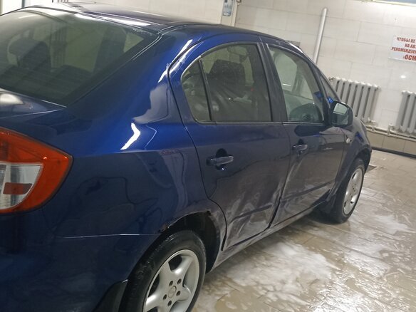 2008 Suzuki SX4 I (Classic), синий, 435000 рублей - вид 5