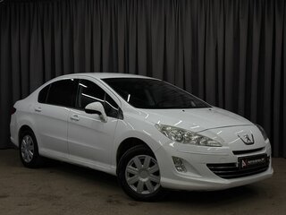2012 Peugeot 408 I, белый, 459777 рублей, вид 3