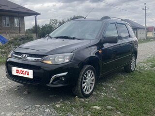 2013 Lada (ВАЗ) Kalina II, чёрный, 520000 рублей, вид 1