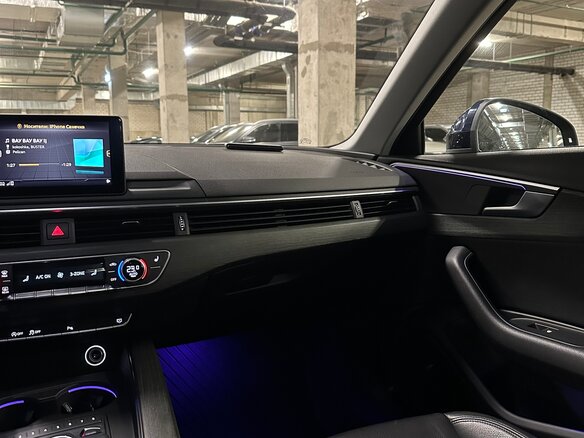 2018 Audi A4 V (B9), синий, 2200000 рублей - вид 18