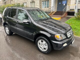2003 Mercedes-Benz M-Класс 350 I (W163) Рестайлинг, чёрный, 985000 рублей, вид 3