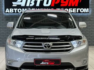 2012 Toyota Highlander II (XU40) Рестайлинг, серебристый, 2097000 рублей, вид 3