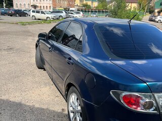 2005 Mazda 6 I (GG) Рестайлинг, синий, 300000 рублей, вид 4