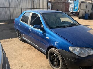 2009 Fiat Albea I Рестайлинг, синий, 90000 рублей, вид 1
