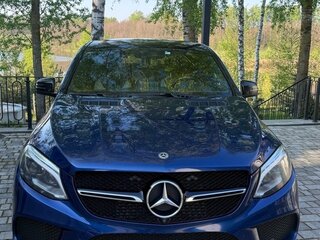 2019 Mercedes-Benz GLE Coupe 350 d I (C292), синий, 4800000 рублей, вид 1
