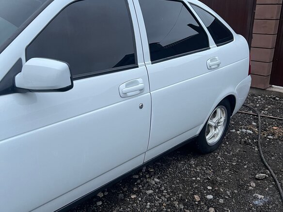 2011 Lada (ВАЗ) Priora I, белый - вид 4