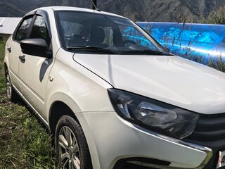 2020 Lada (ВАЗ) Granta I Рестайлинг, белый, 520000 рублей, вид 1