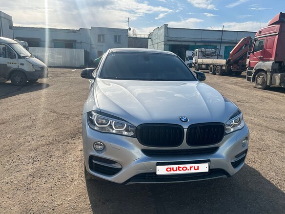 2015 BMW X6 30d II (F16), серебристый, 3199000 рублей - вид 3