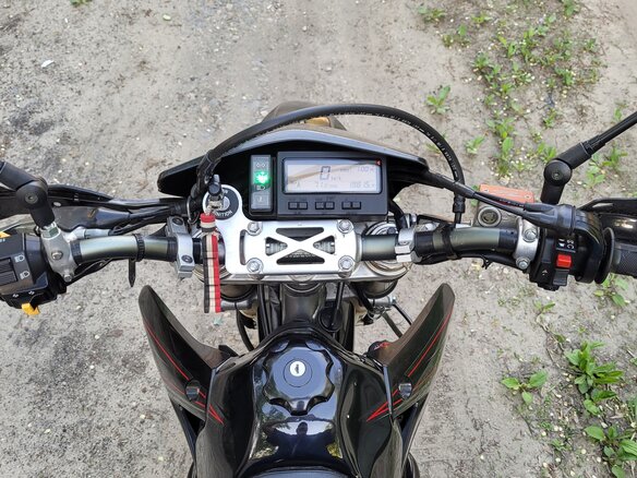 2007 Suzuki DR-Z 400 SM, чёрный, 450000 рублей - вид 5