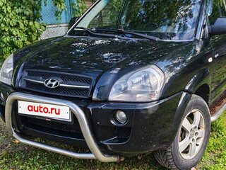 2007 Hyundai Tucson I, чёрный, 740000 рублей, вид 1