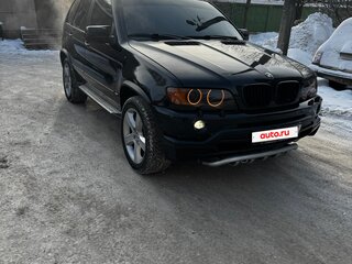 2002 BMW X5 3.0i I (E53), чёрный, 1070000 рублей, вид 2